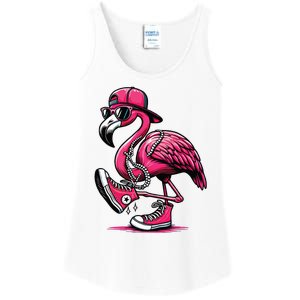 Flamingo Kamala Harris For President 47th Retro Ladies Essential Tank