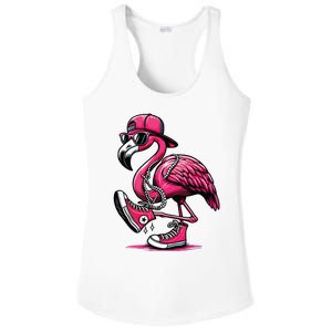 Flamingo Kamala Harris For President 47th Retro Ladies PosiCharge Competitor Racerback Tank