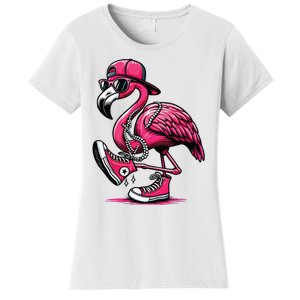 Flamingo Kamala Harris For President 47th Retro Women's T-Shirt