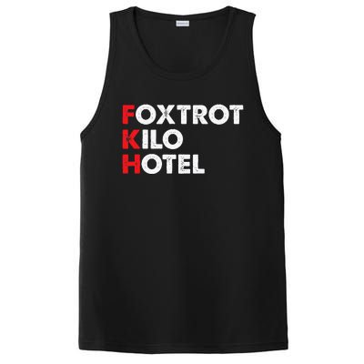 Foxtrot Kilo Hotel Fkh Funny Kamala PosiCharge Competitor Tank