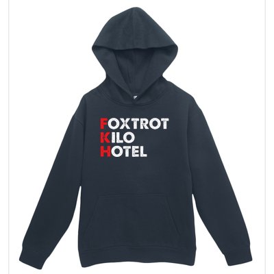 Foxtrot Kilo Hotel Fkh Funny Kamala Urban Pullover Hoodie