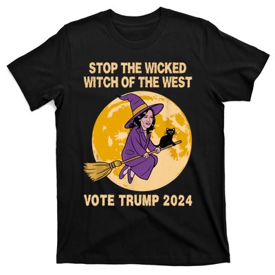 Funny Kamala Harris Stop The Wicked Witch Of The West T-Shirt