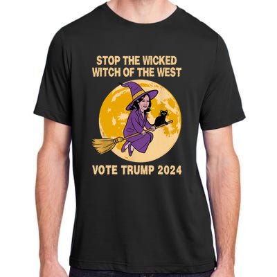 Funny Kamala Harris Stop The Wicked Witch Of The West Adult ChromaSoft Performance T-Shirt