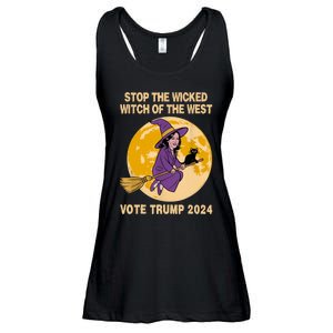 Funny Kamala Harris Stop The Wicked Witch Of The West Ladies Essential Flowy Tank