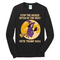 Funny Kamala Harris Stop The Wicked Witch Of The West Tall Long Sleeve T-Shirt