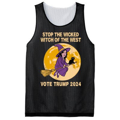 Funny Kamala Harris Stop The Wicked Witch Of The West Mesh Reversible Basketball Jersey Tank