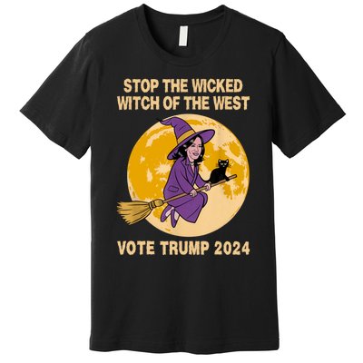 Funny Kamala Harris Stop The Wicked Witch Of The West Premium T-Shirt