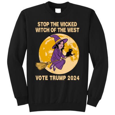 Funny Kamala Harris Stop The Wicked Witch Of The West Tall Sweatshirt