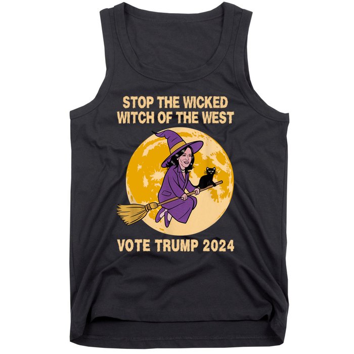 Funny Kamala Harris Stop The Wicked Witch Of The West Tank Top