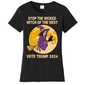 Funny Kamala Harris Stop The Wicked Witch Of The West Women's T-Shirt