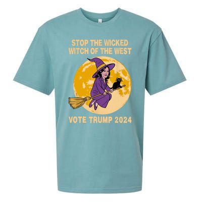 Funny Kamala Harris Stop The Wicked Witch Of The West Sueded Cloud Jersey T-Shirt