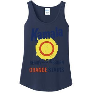 Funny Kamala Harris 2024 Removes Stubborn Orange Stains Ladies Essential Tank