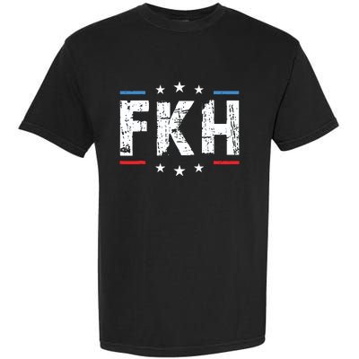 Foxtrot Kilo Hotel Fkh Funny Kamala Garment-Dyed Heavyweight T-Shirt