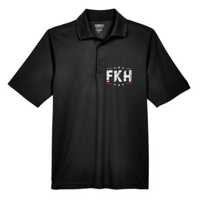 Foxtrot Kilo Hotel Fkh Funny Kamala Men's Origin Performance Pique Polo