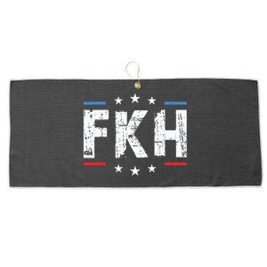 Foxtrot Kilo Hotel Fkh Funny Kamala Large Microfiber Waffle Golf Towel