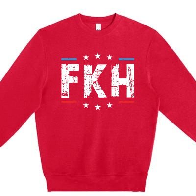 Foxtrot Kilo Hotel Fkh Funny Kamala Premium Crewneck Sweatshirt