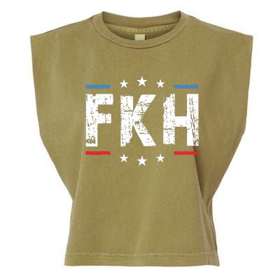 Foxtrot Kilo Hotel Fkh Funny Kamala Garment-Dyed Women's Muscle Tee