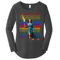 Femininomenon Kamala Harris 2024 Women's Perfect Tri Tunic Long Sleeve Shirt