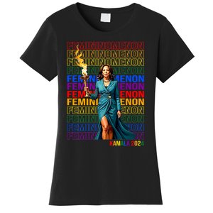 Femininomenon Kamala Harris 2024 Women's T-Shirt