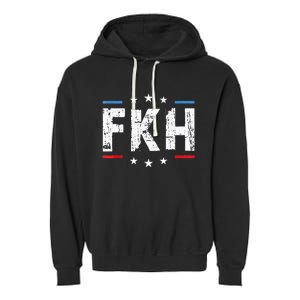 Foxtrot Kilo Hotel Fkh Funny Kamala Garment-Dyed Fleece Hoodie