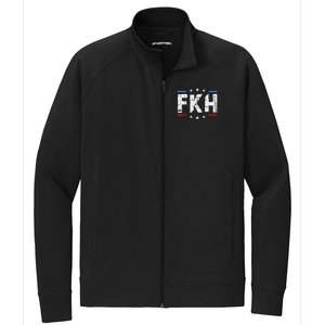 Foxtrot Kilo Hotel Fkh Funny Kamala Stretch Full-Zip Cadet Jacket