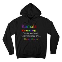 Funny Kamala Harris 2024 Madam President Harris Hoodie