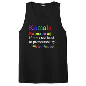 Funny Kamala Harris 2024 Madam President Harris PosiCharge Competitor Tank