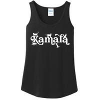 Funny Kamala Harris Cat Lettering Ladies Essential Tank