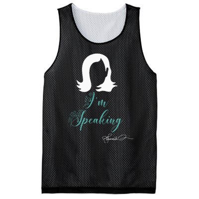 Funny Kamala Harris Signature Excuse Me I’M Speaking Mesh Reversible Basketball Jersey Tank