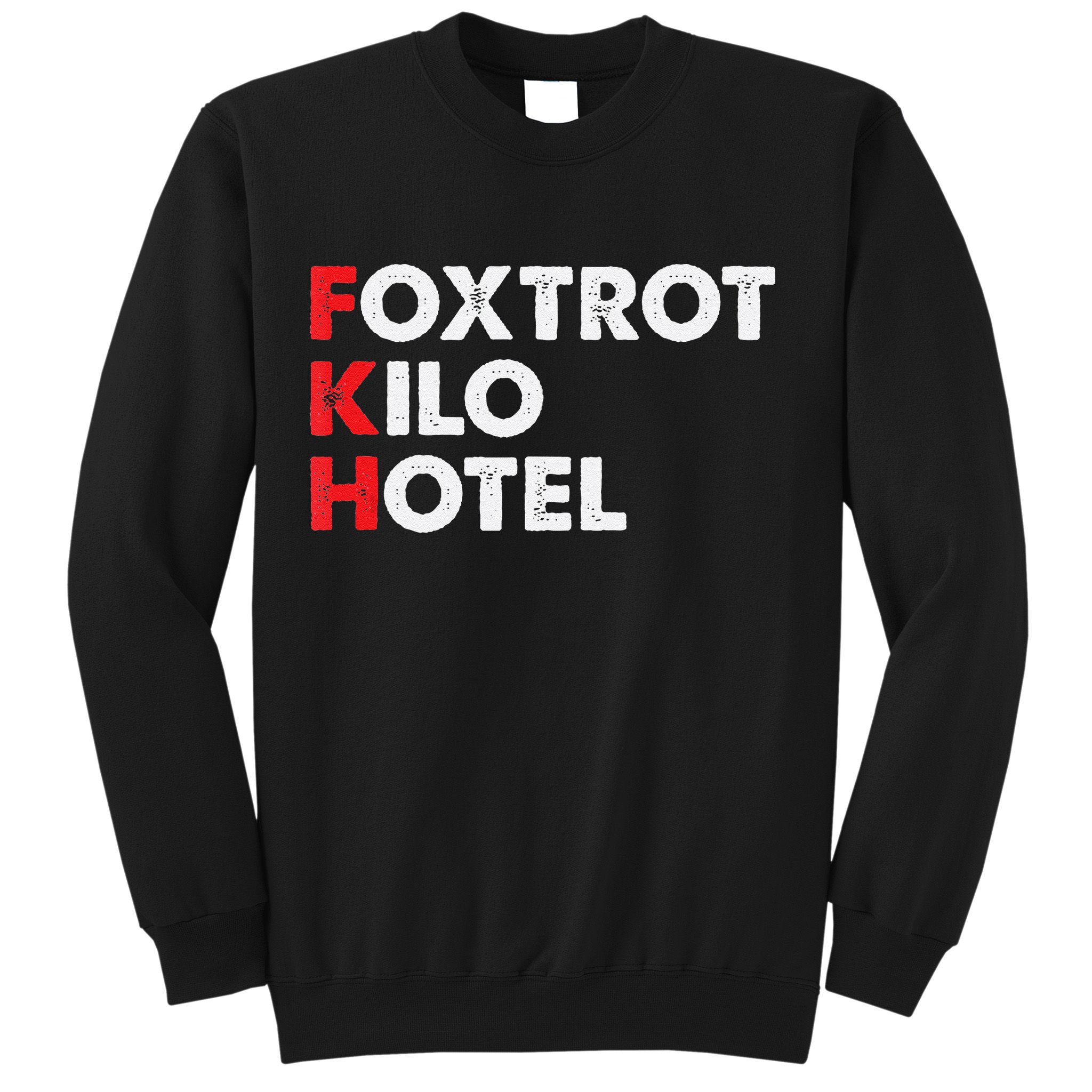 Foxtrot Kilo Hotel Fkh Funny Kamala Sweatshirt