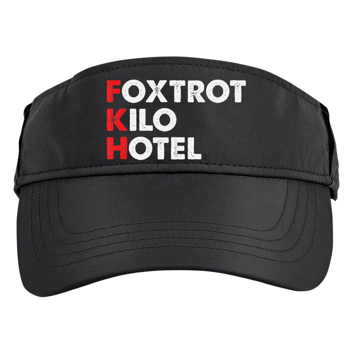 Foxtrot Kilo Hotel Fkh Funny Kamala Adult Drive Performance Visor