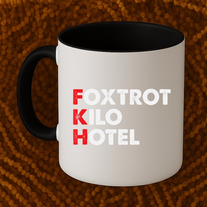 Foxtrot Kilo Hotel Fkh Funny Kamala Mug