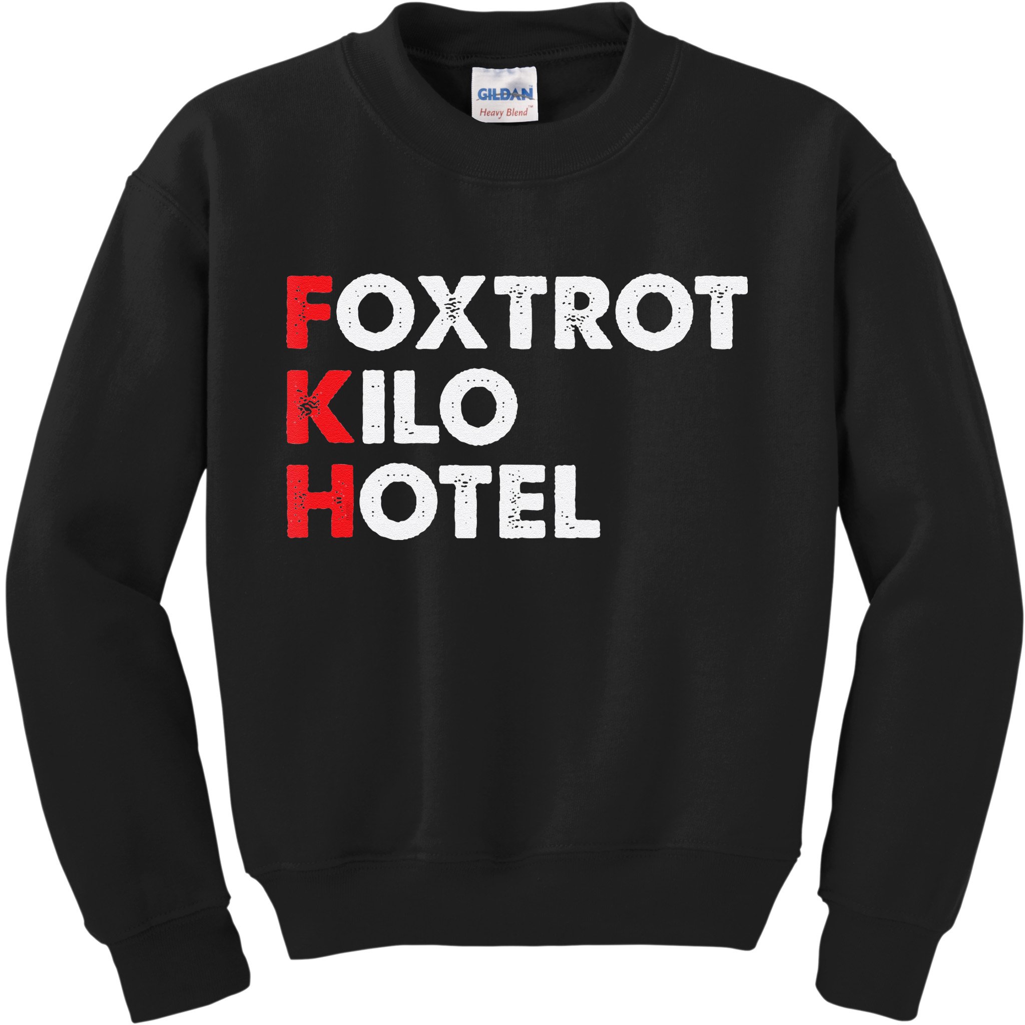 Foxtrot Kilo Hotel Fkh Funny Kamala Kids Sweatshirt