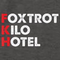 Foxtrot Kilo Hotel Fkh Funny Kamala Vector Backpack