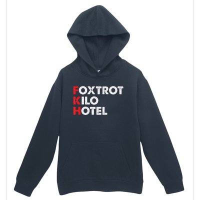 Foxtrot Kilo Hotel Fkh Funny Kamala Urban Pullover Hoodie