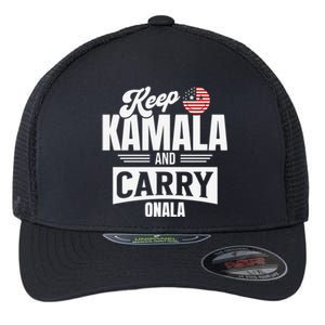 Funny Kamala Harris President Flexfit Unipanel Trucker Cap