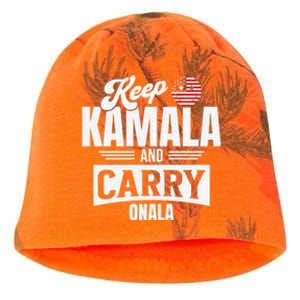 Funny Kamala Harris President Kati - Camo Knit Beanie