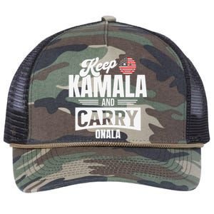 Funny Kamala Harris President Retro Rope Trucker Hat Cap