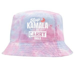 Funny Kamala Harris President Tie-Dyed Bucket Hat