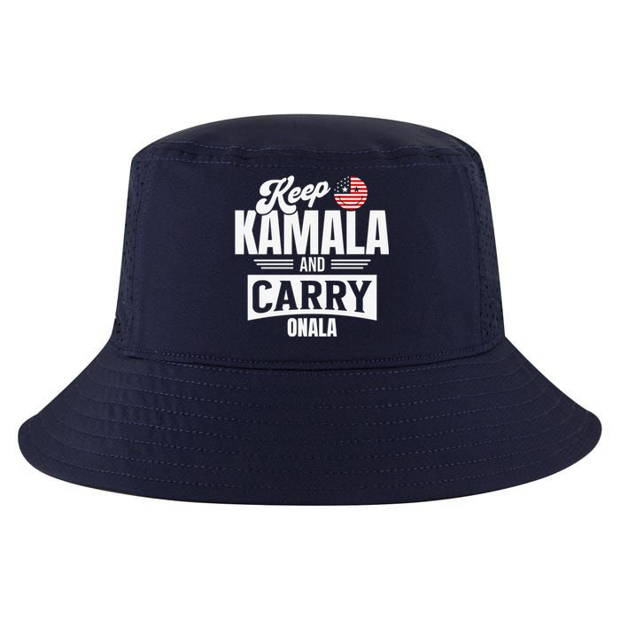 Funny Kamala Harris President Cool Comfort Performance Bucket Hat