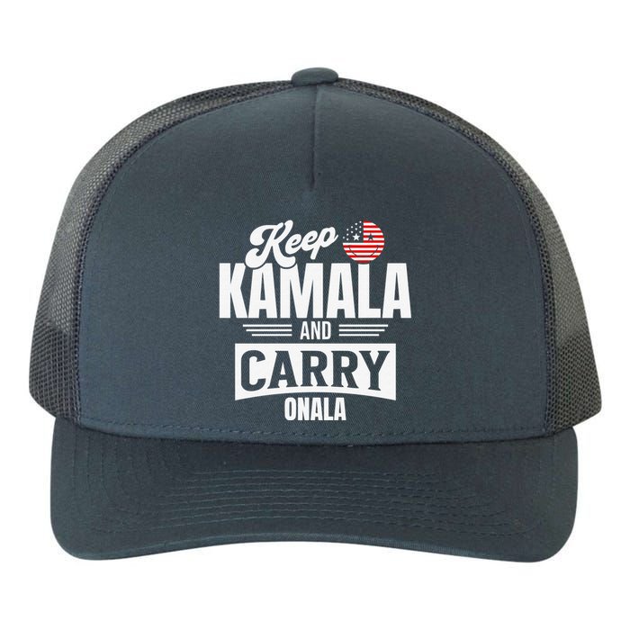 Funny Kamala Harris President Yupoong Adult 5-Panel Trucker Hat