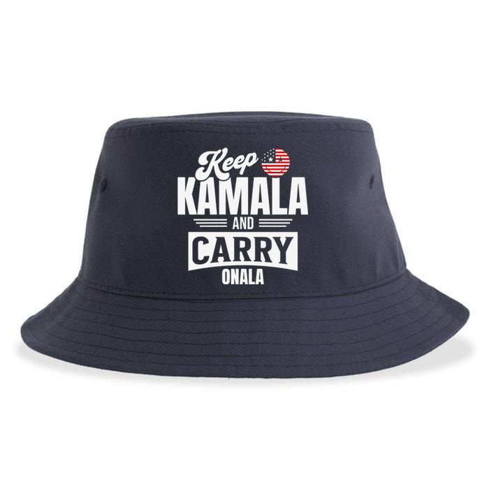 Funny Kamala Harris President Sustainable Bucket Hat