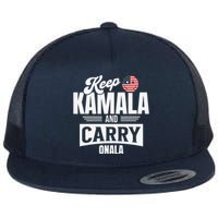 Funny Kamala Harris President Flat Bill Trucker Hat