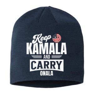 Funny Kamala Harris President Sustainable Beanie