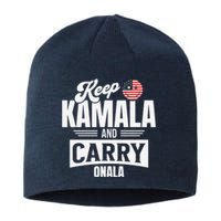 Funny Kamala Harris President Sustainable Beanie