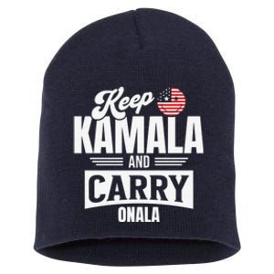 Funny Kamala Harris President Short Acrylic Beanie