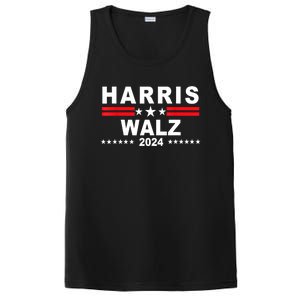 Funny Kamala Harris Tim Waltz Walz 2024 Gift PosiCharge Competitor Tank