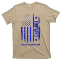 Forward Kamala Harris 2024 Usa Flag Political T-Shirt