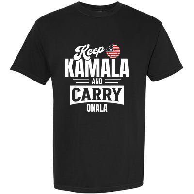 Funny Kamala Harris President Garment-Dyed Heavyweight T-Shirt