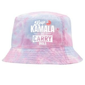 Funny Kamala Harris President Tie-Dyed Bucket Hat